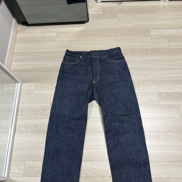 아웃스탠딩 대전판 셀비지 데님팬츠 34