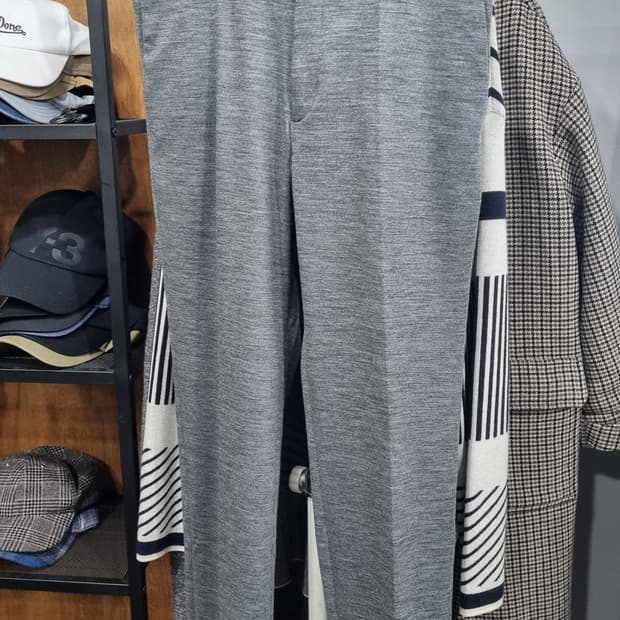 타임옴므(handsome) 회색 신사용 슬랙스 32size 컨디션9/10