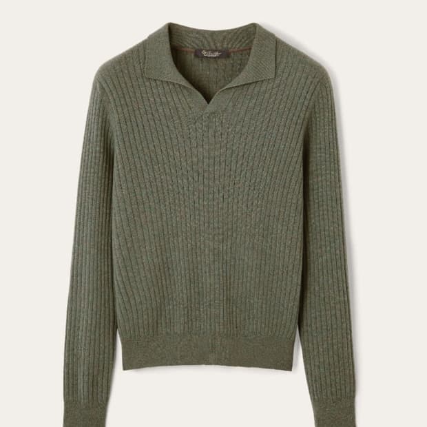 [50] 로로피아나 렉싱턴 폴로 니트 베이비 캐시미어