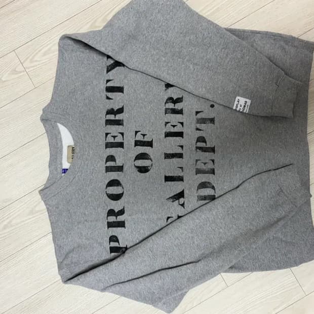 [XL] gallery dept 로고 맨투맨