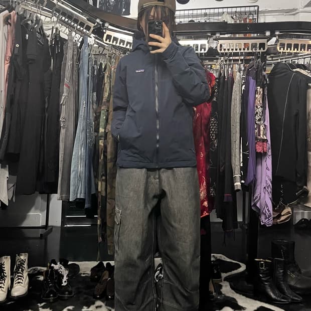 파타고니아 네이비 윈드자켓