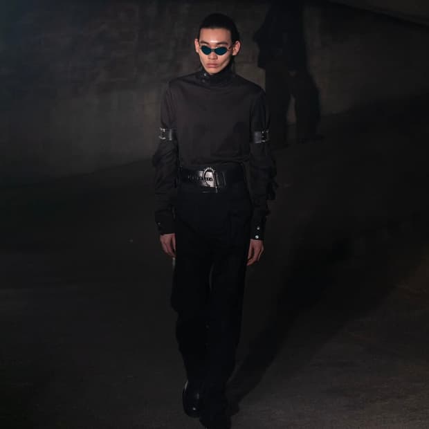 Black Boiler Room Trousers 24fw