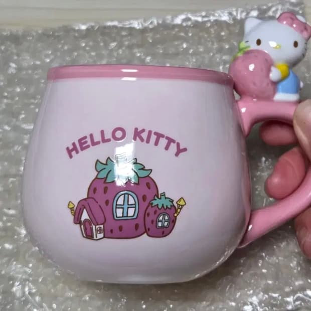 헬로키티 머그컵