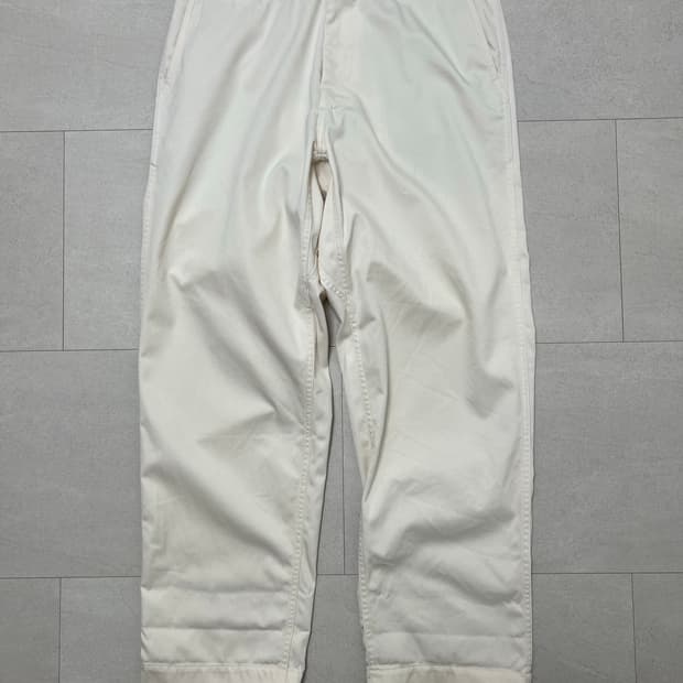 나나미카 와이드치노 팬츠 내추럴 칼러 34