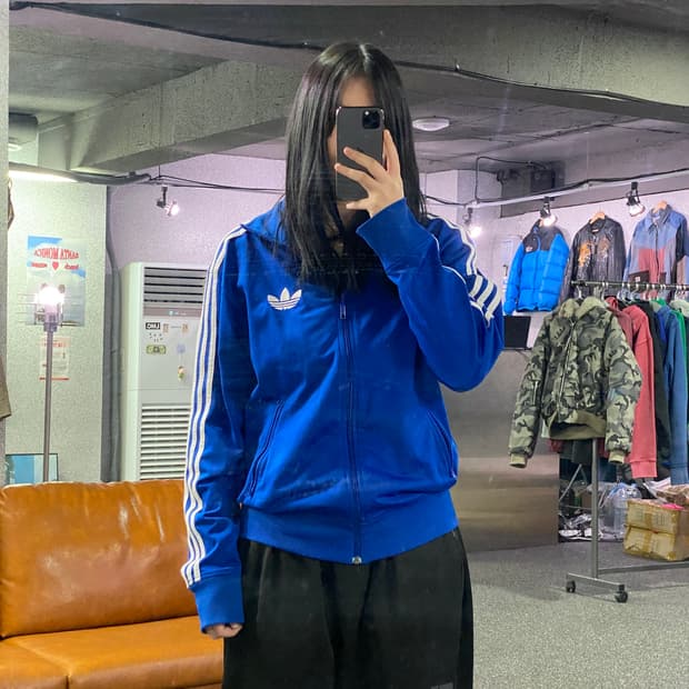 아디다스 파이어버드 배색 트랙탑 져지 B3137