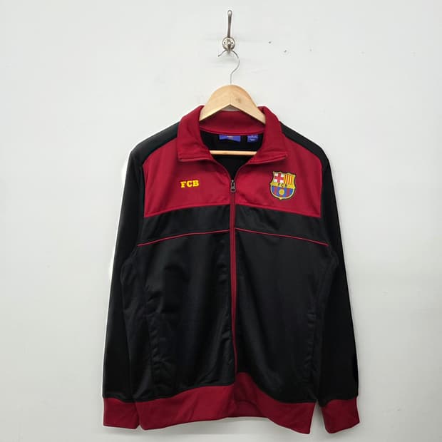 FC 바르셀로나 FCB 빈티지 트랙탑 져지 남성L