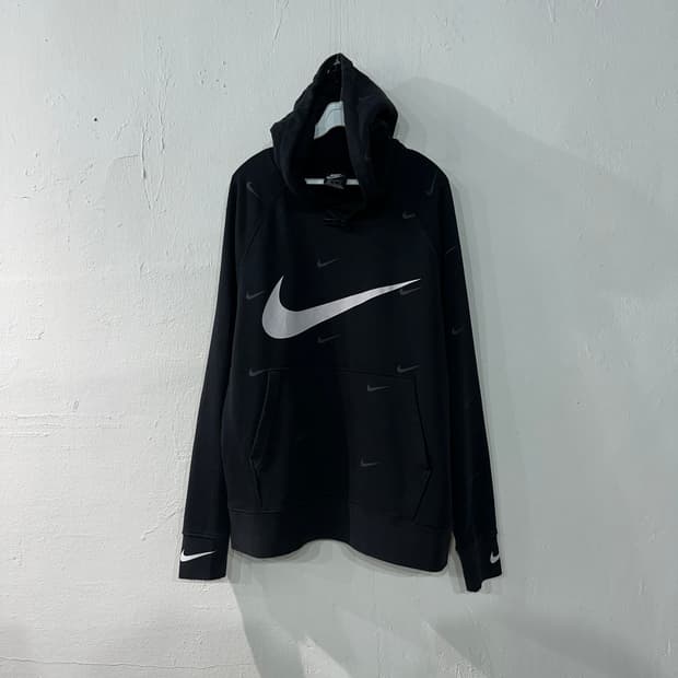 나이키 빅로고 스우시 후드티 XL