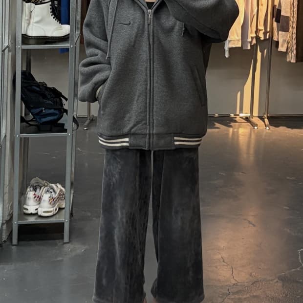 나이키 00s 올드스쿨 양털 후리스 재킷 A2374