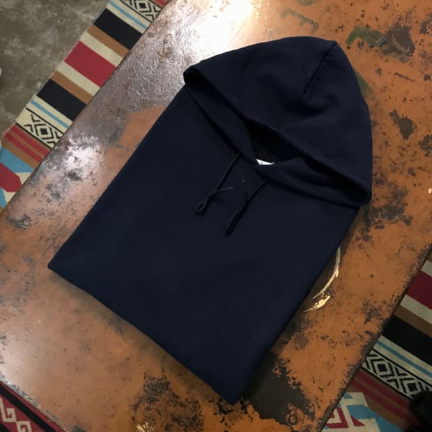 챔피온 네이비 기모 후디 남성 110 사이즈 