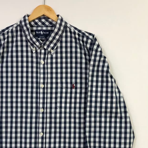 Xxl 폴로 체크 셔츠