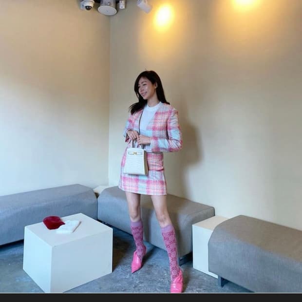 아브컬렉션 AAV X Ratti Collaboration tweed 자켓