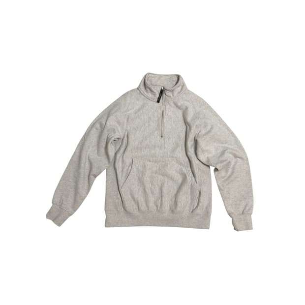 Khakis 헤비웨이트 스웻 하프집업