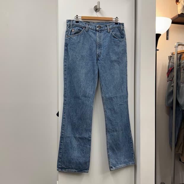 90s 리바이스 517 오렌지탭 부츠컷 데님 made in USA (36