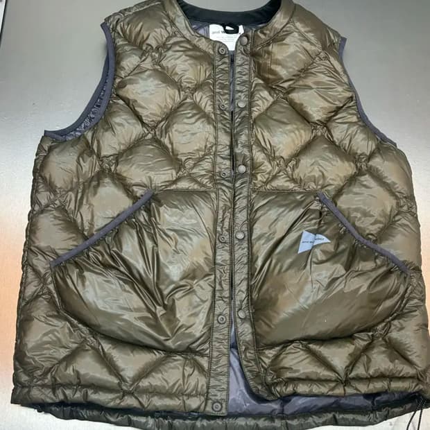 앤드원더 퍼텍스 베스트 조끼 XL 사이즈 상태 9.5/10 보풀 없고 상