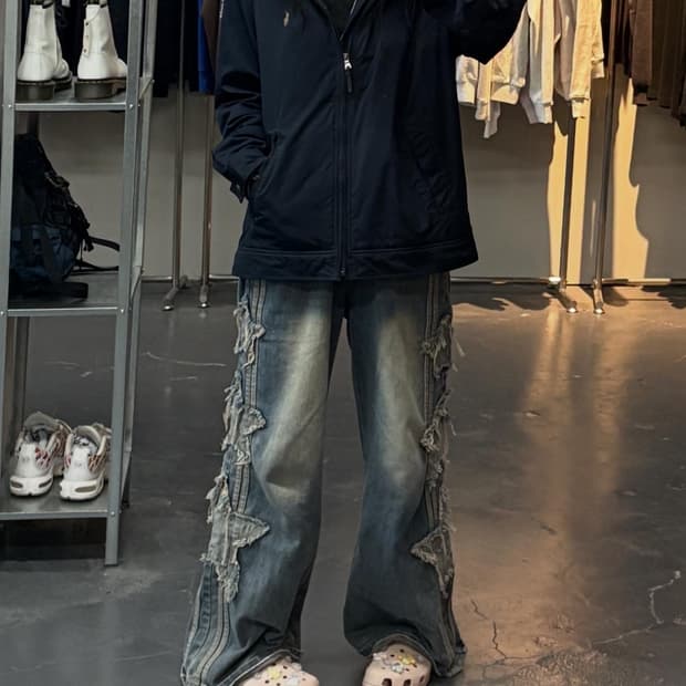 폴로랄프로렌 네이비 폴라쉘 페리 자켓 A2774