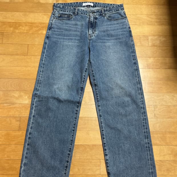 비슬로우 패션약국 와이드핏 데님 34사이즈