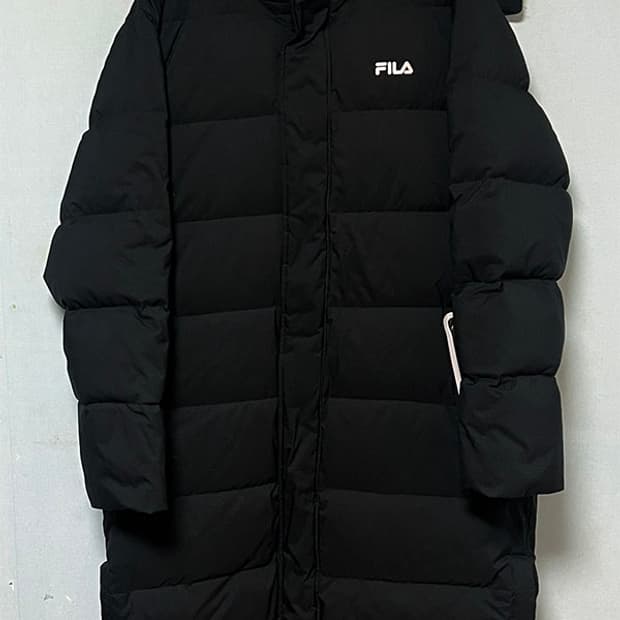 FILA 휠라 벤치 덕다운 남자 롱패딩 캐주얼 M 95-100