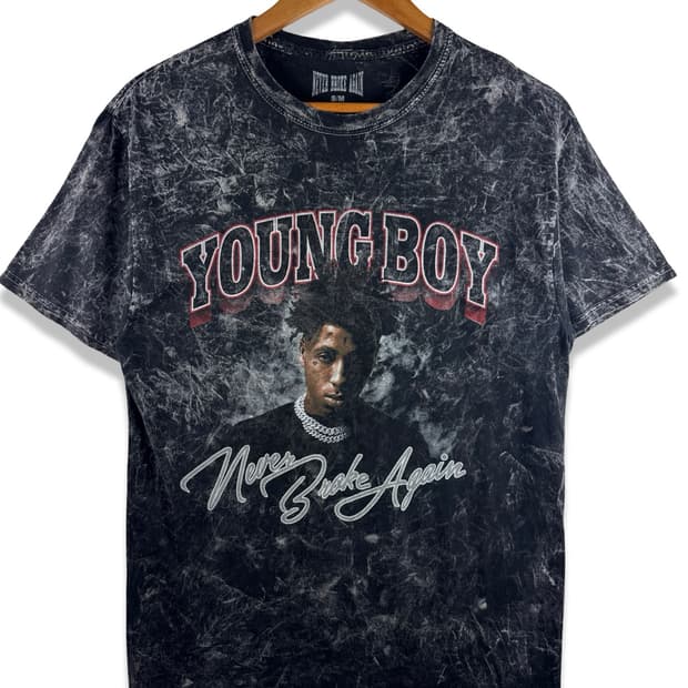 NBA Youngboy 그래픽 티셔츠4555