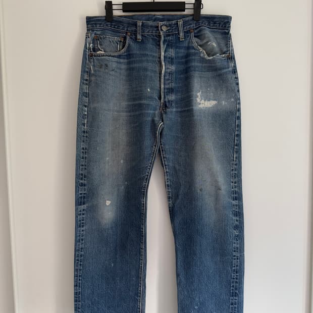 60s 리바이스 501 빅E 데님 팬츠 