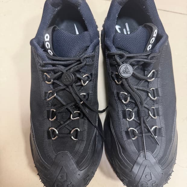 (280) 나이키 꼼데 옴므플러스 ACG 스니커즈 블랙