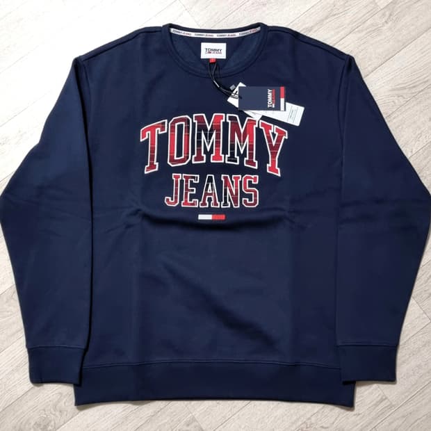 {새상품} 타미 기모 맨투맨 [L]