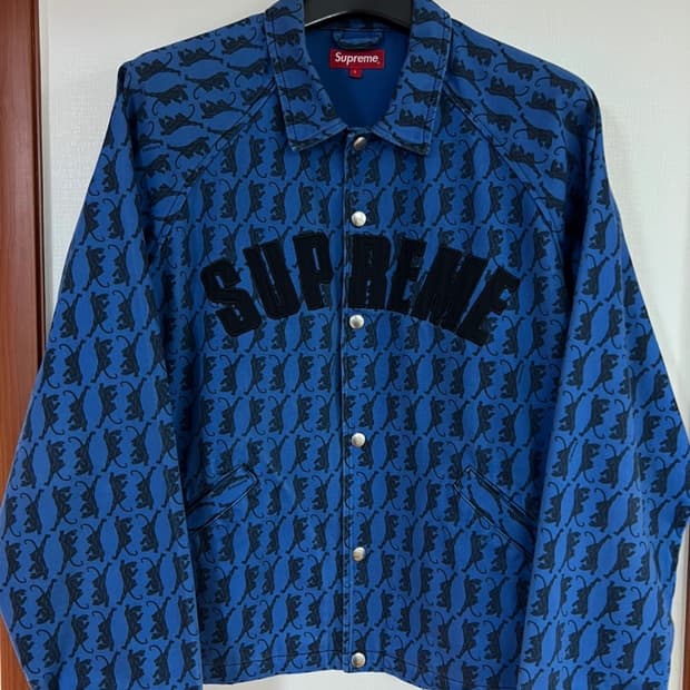 슈프림 데님 코치 자켓