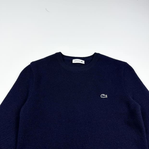 라코스테 크록 네이비 우먼 니트 (S 여성추천)