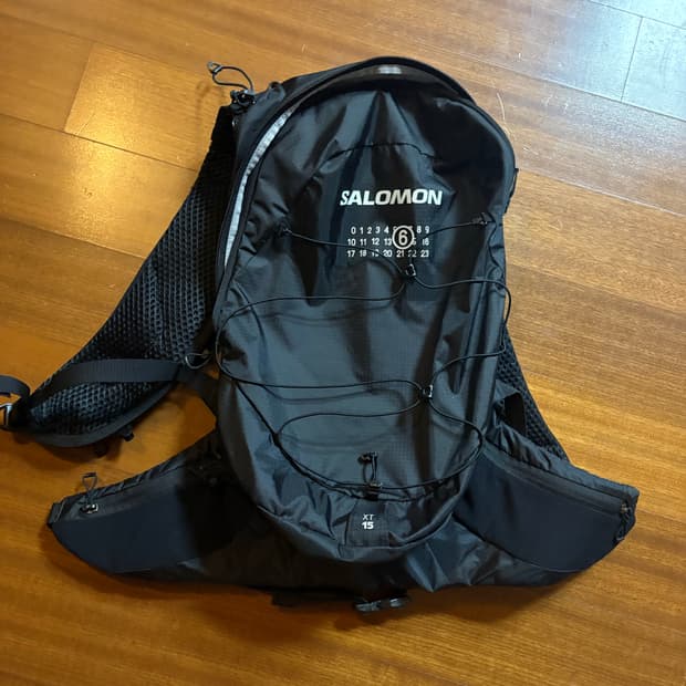 살로몬 x MM6 메종 마르지엘라 XT-15 블랙