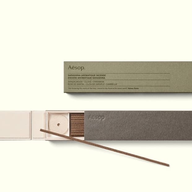 이솝 사라시나 인센스 스틱 미개봉 새제품