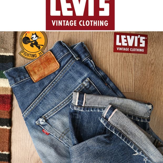 
일본판 90s levis 리바이스 LVC 503BXX 빅E 셀비지 데님