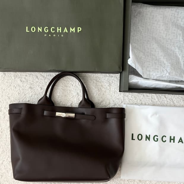 롱샴 르스마트 탑핸들백 