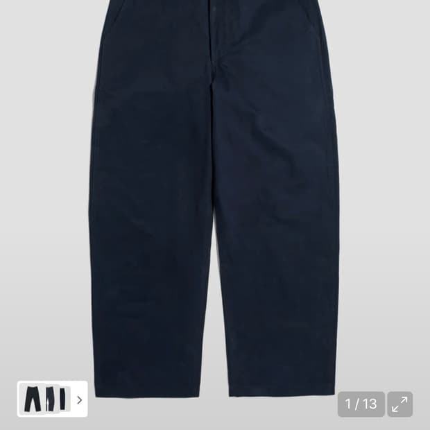 브론슨 USMC Officer Trousers DarkNavy 32사이즈