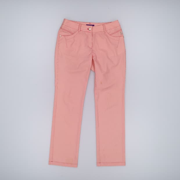 67 헤지스 여성 패턴 여름팬츠 0304H1