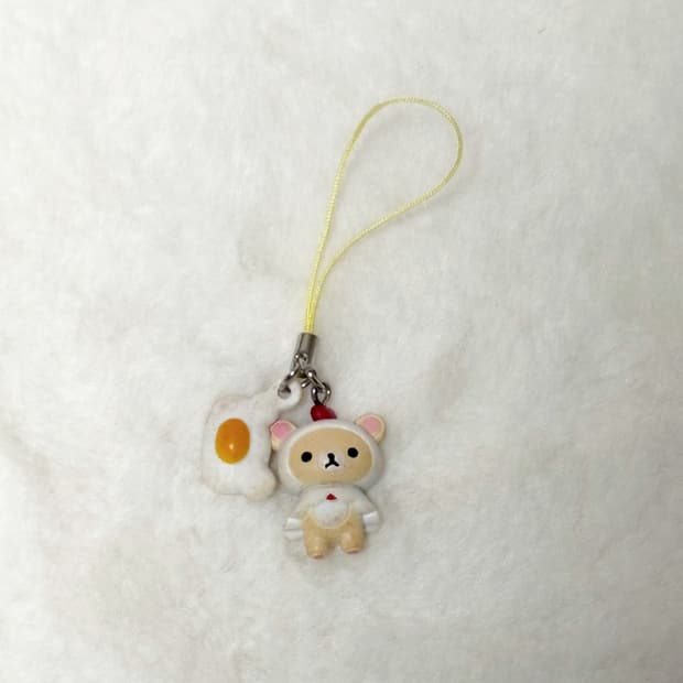 San-x 산엑스 고전 코리락쿠마 제일복권 콜라보 에그 피규어 키링