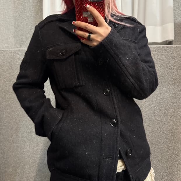 DIESEL pocket cago detail jacket