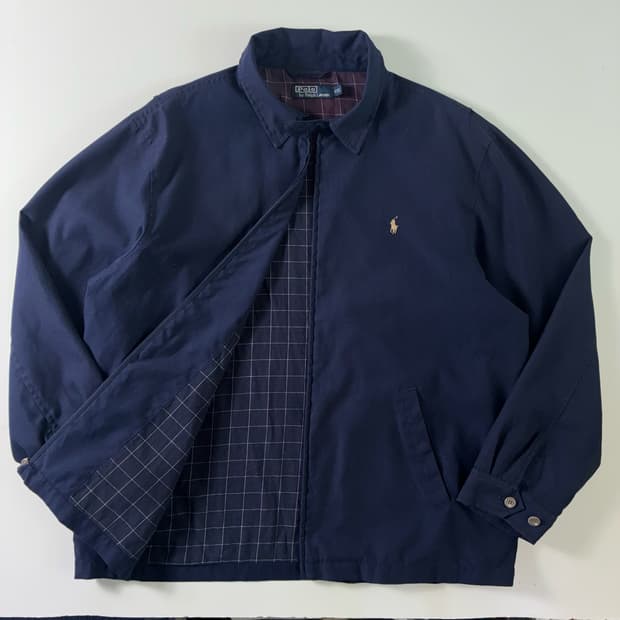 Polo  폴로 랄프로렌 네이비 바이스윙 블루종 자켓 