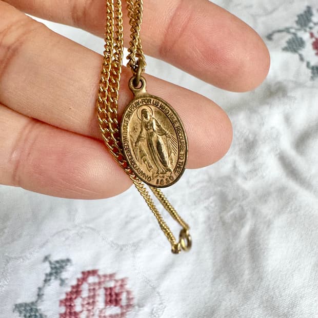 미국 골드 코인 목걸이