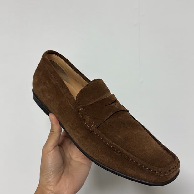 프라다 아카이브 스웨이드 로퍼