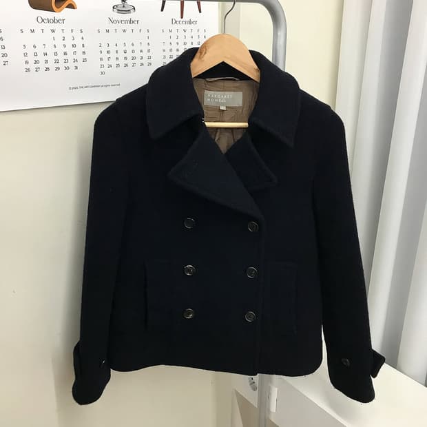 마가렛호웰 캐시미어 더블 피코트