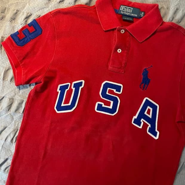 폴로 USA 지프키프 반팔 카라티