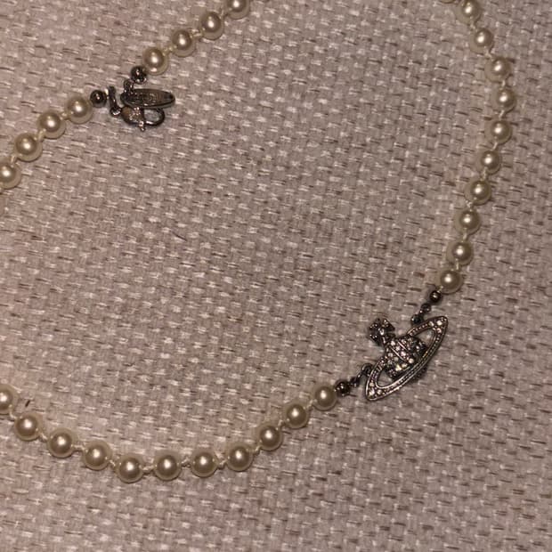 비비안웨스트우드 진주 목걸이