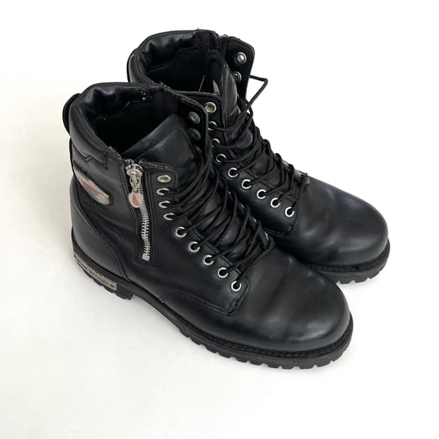 레드윙 979 바이커 지퍼 부츠