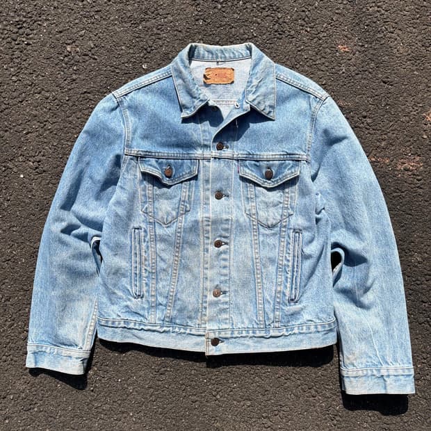 80년대 미국 리바이스 70506 데님 트러커