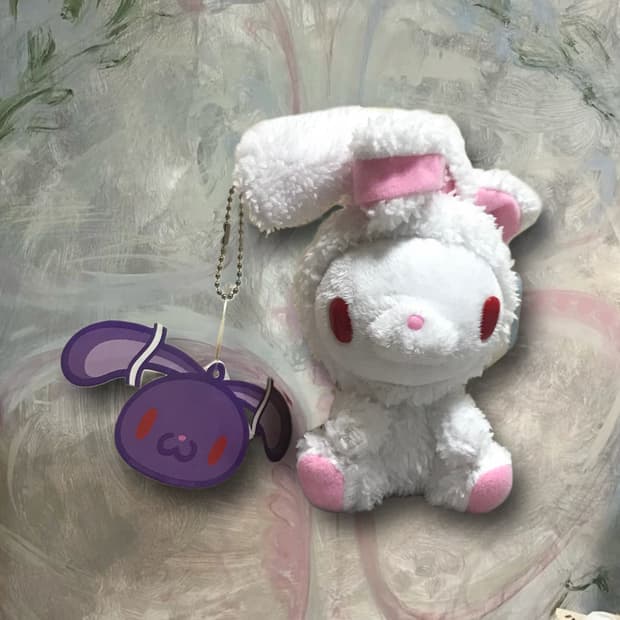 Tag O) gloomybear 범용토끼 한요우사기 인형 키링