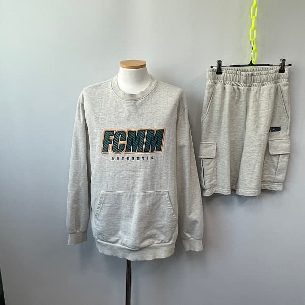 FCMM 2021 맨투맨반바지셋트 M 진스센스