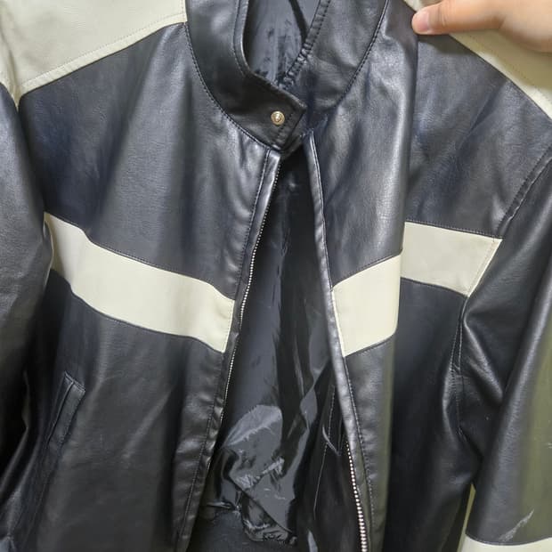 키뮤어 가죽자켓