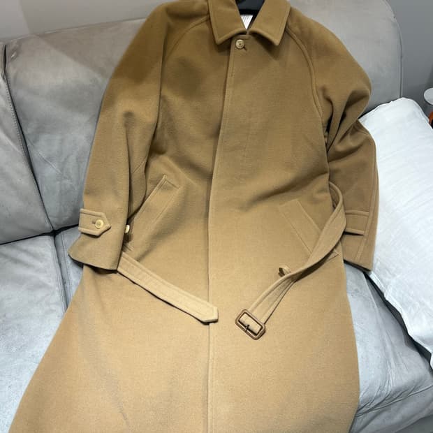 오라리 모저 수티엥 코트 카멜 베이지 4