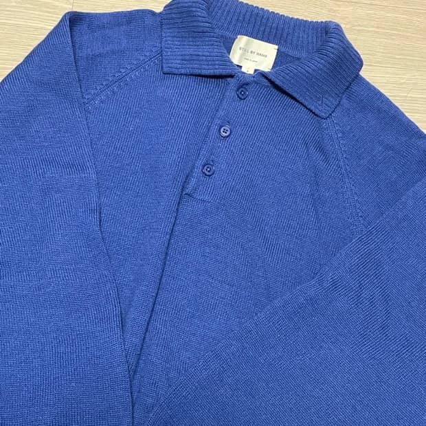 스틸바이핸드 블루 니트 100-105