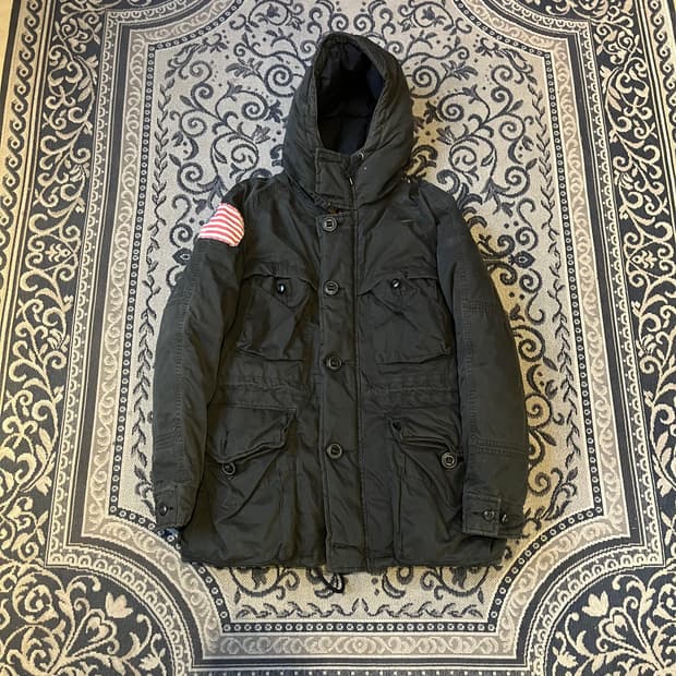 S 데님앤서플라이 멀티 포켓 패딩/W2296