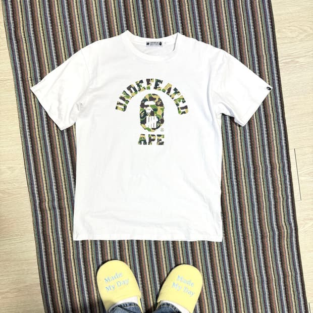 베이프 언디핏 반팔 티셔츠